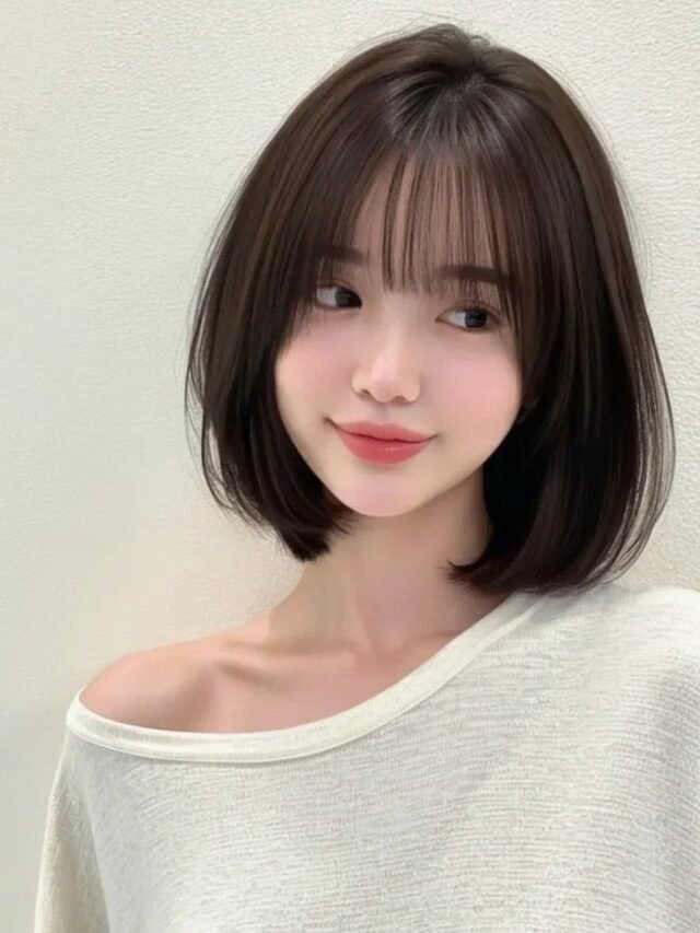 Tổng hợp 402+ ảnh gái xinh tóc ngang vai 2k3 siêu dễ thương