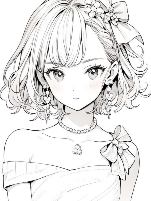 Tổng hợp 337+ ảnh anime không màu độc đáo và cực kì sắc nét