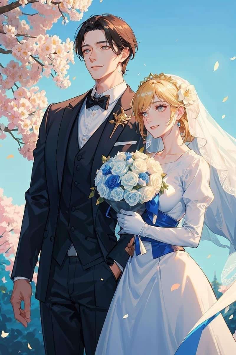 cưới anime