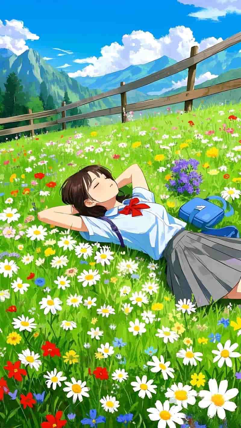 hình ảnh anime chill