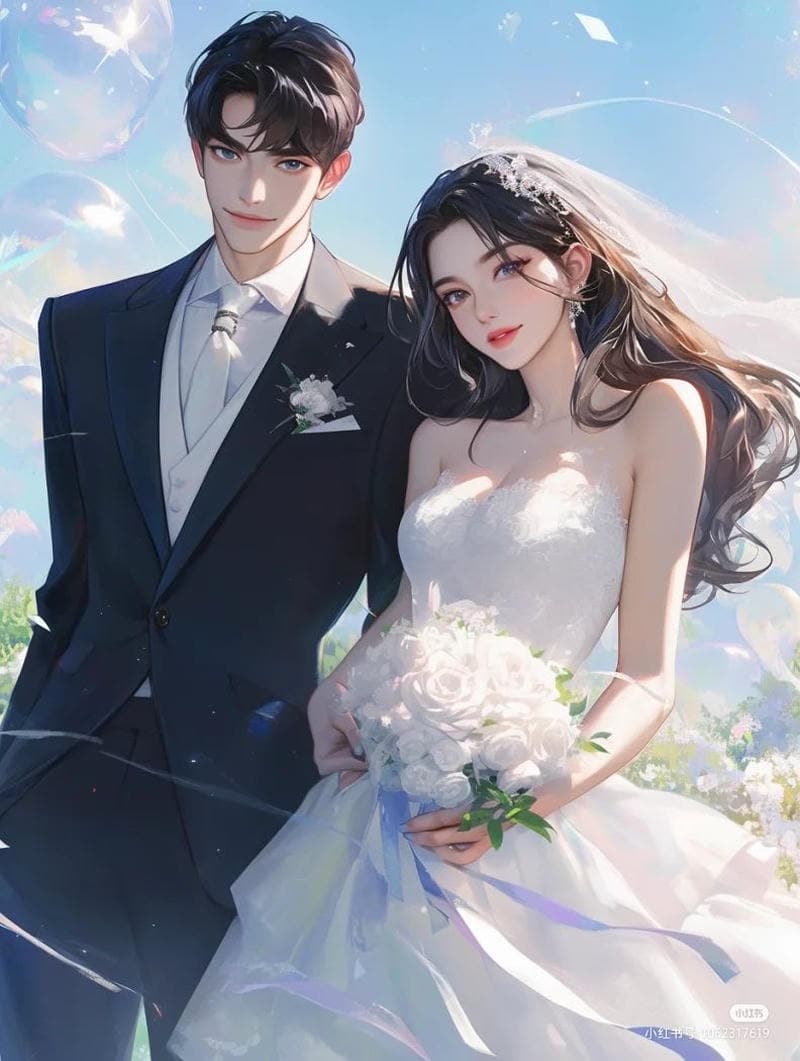 lễ cưới anime