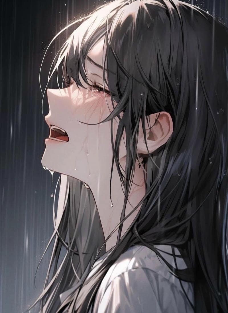 nền ảnh anime khóc