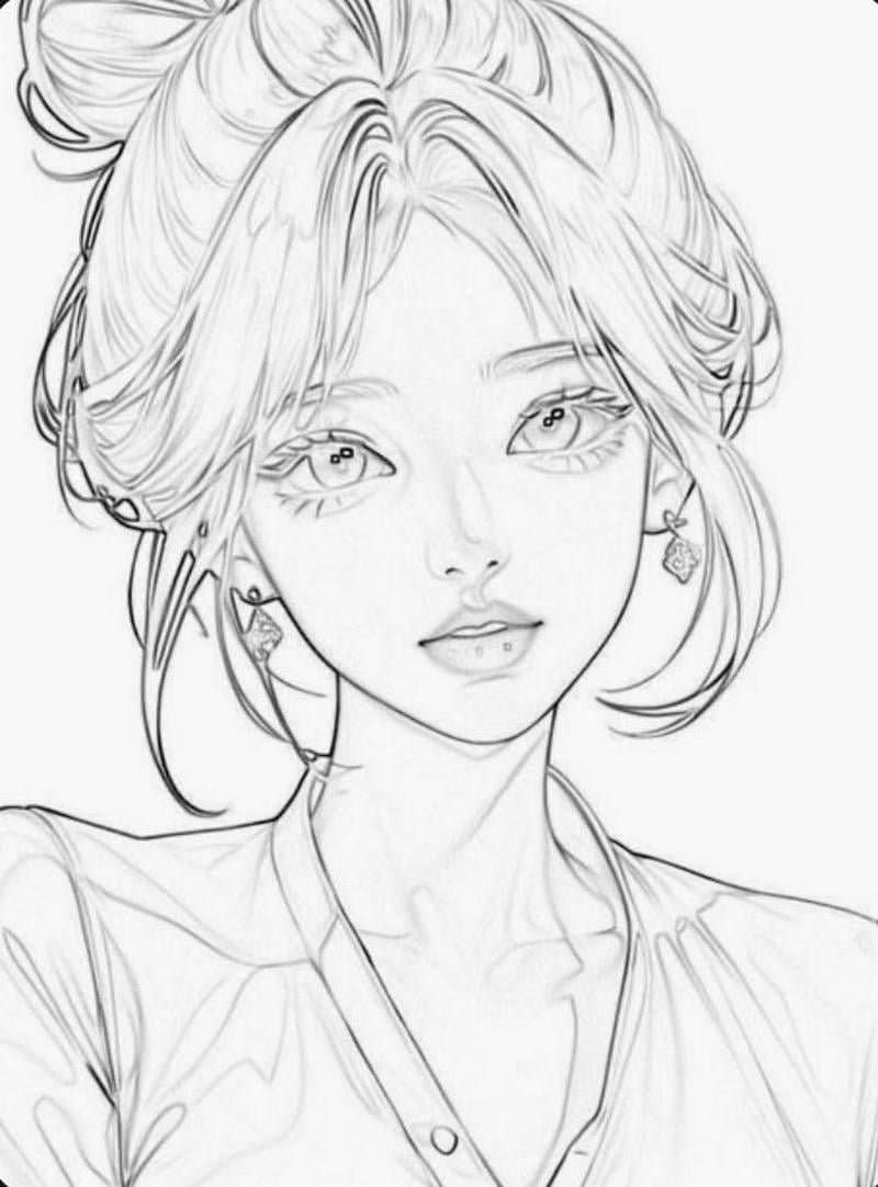 tranh vẽ anime lực