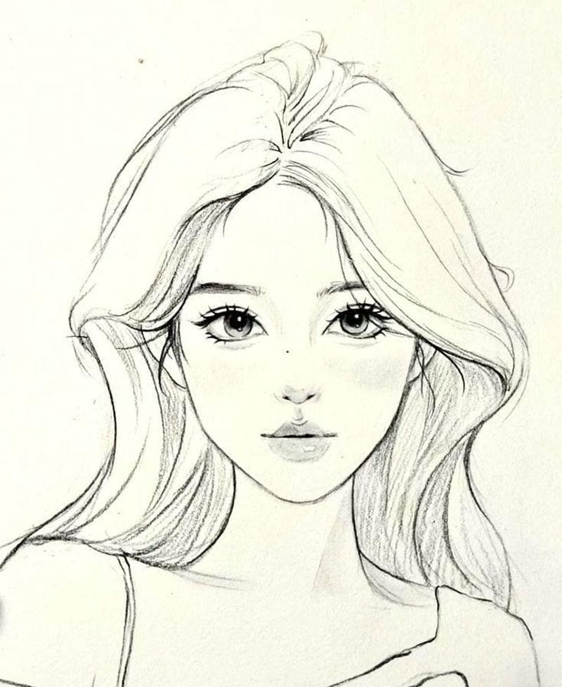 tranh vẽ anime sang