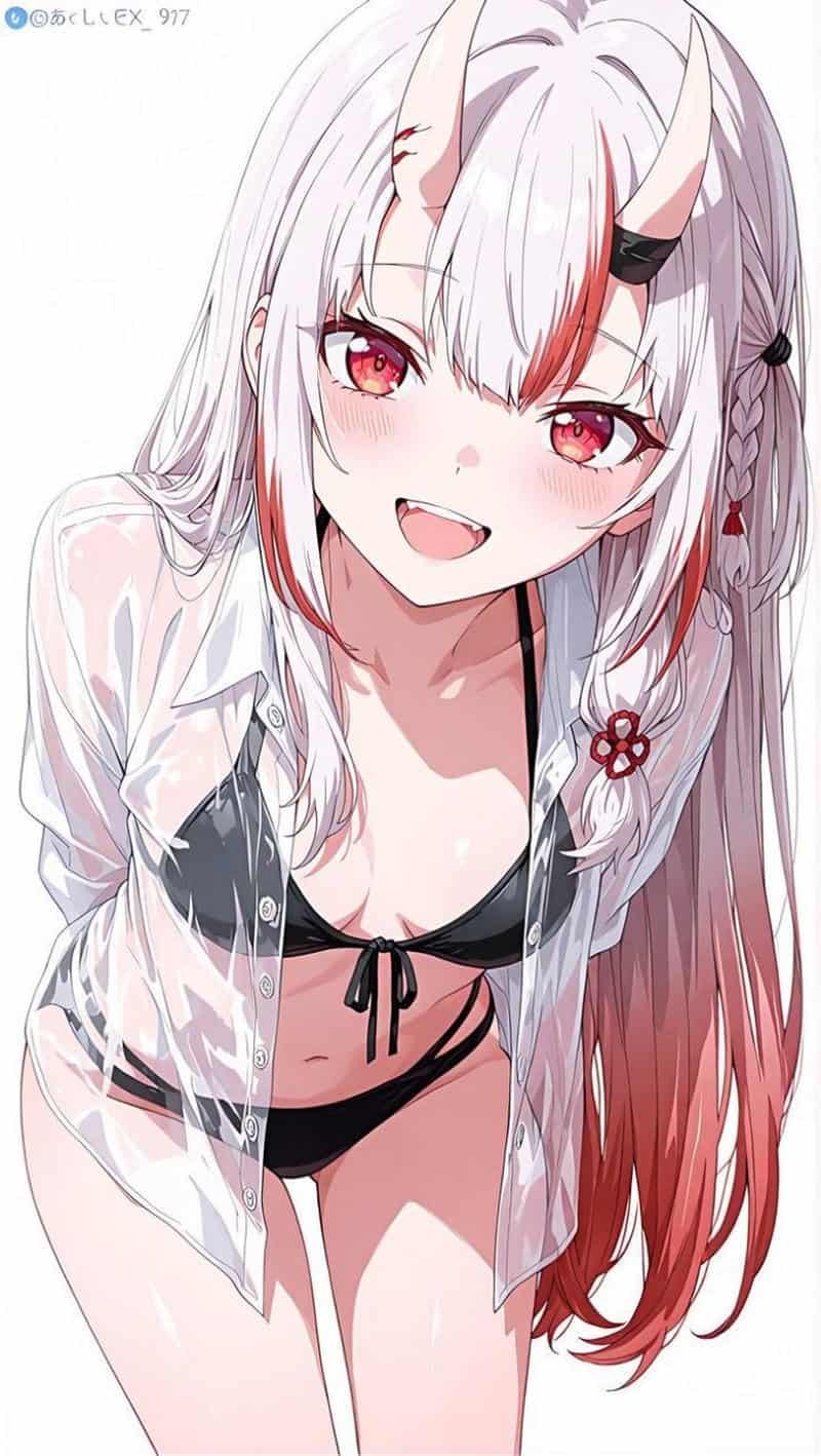 vẽ ảnh anime nữ mặc bikini