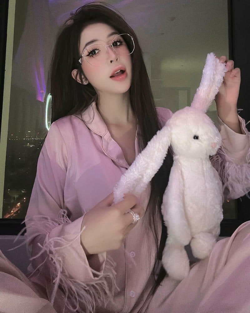 Album ảnh gái xinh mặc pinky độc quyền