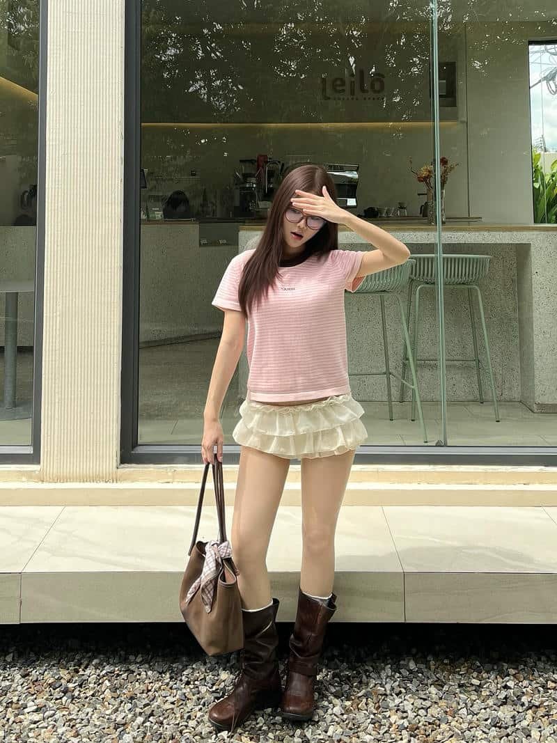 Bộ ảnh gái xinh che mặt thu hút