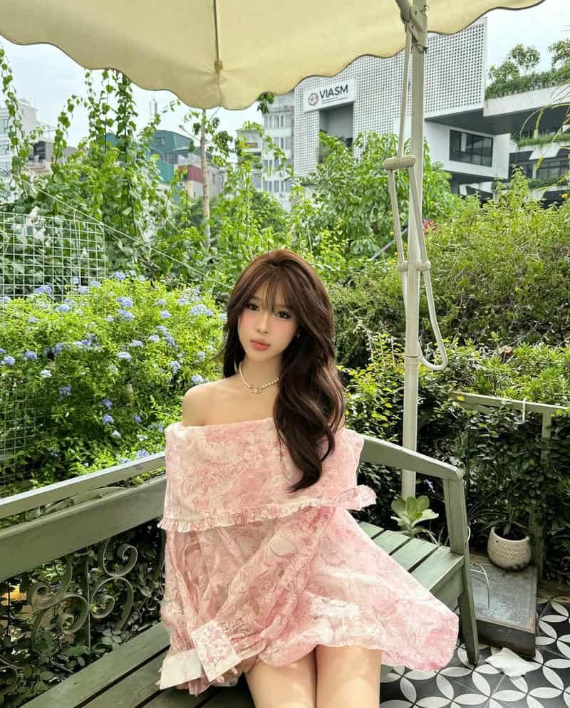 Bộ sưu tập ảnh ảnh gái xinh mặc pinky đẹp