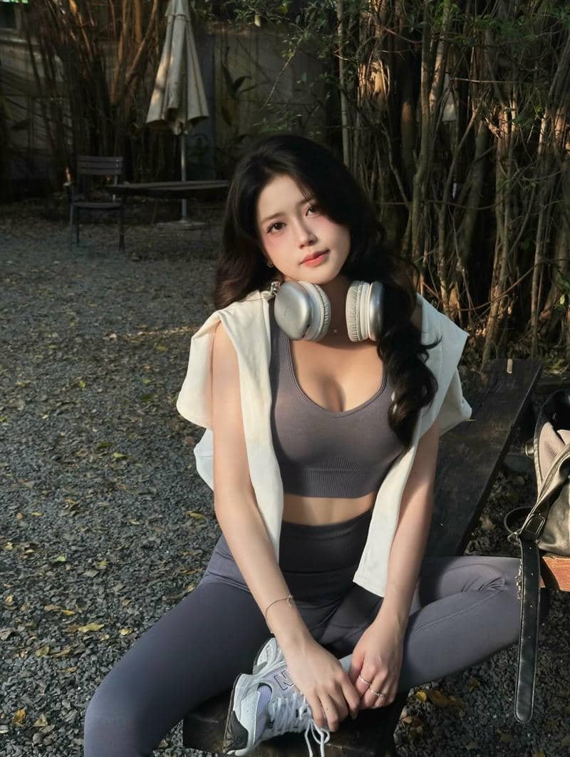 Tải ảnh ảnh gái xinh tập gym độc quyền