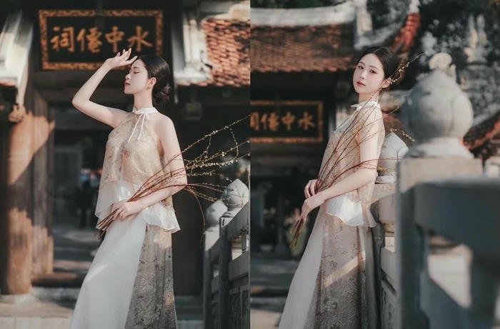 ảnh áo dài sexy 4k