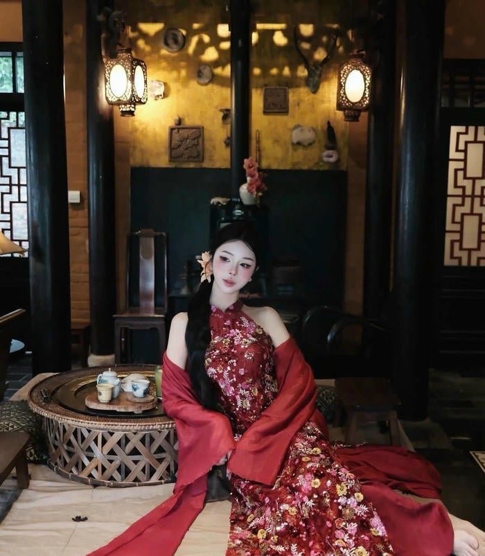 ảnh áo dài sexy cực nét hd