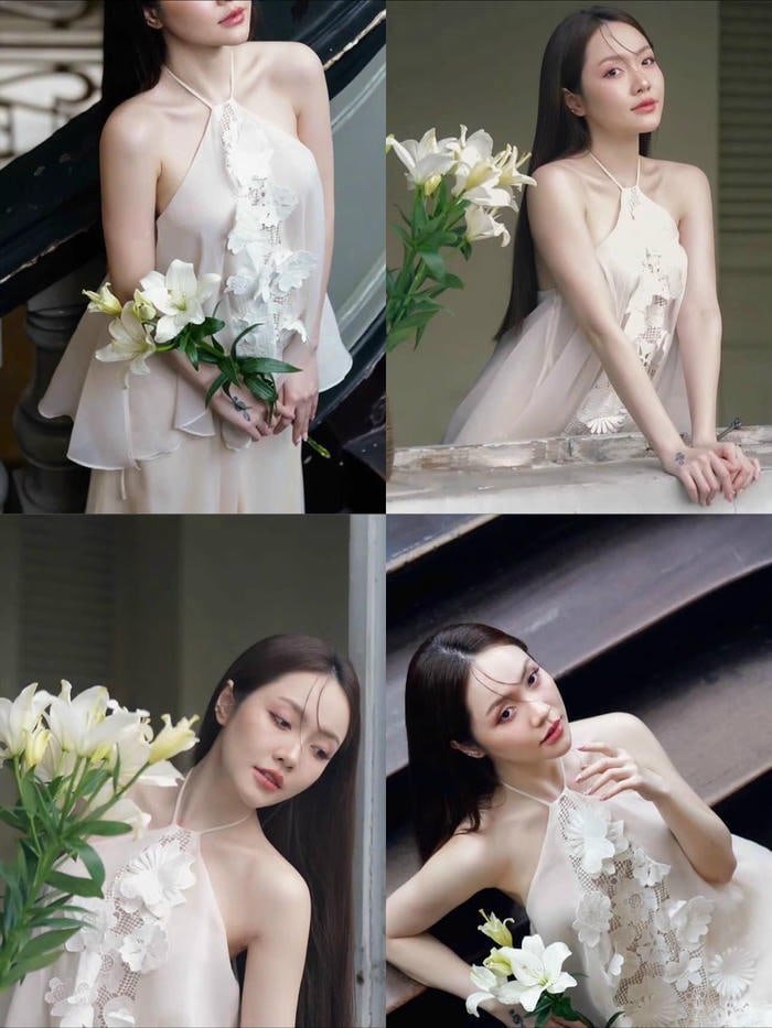 ảnh gái xinh mặc áo yếm nghệ thuật full hd