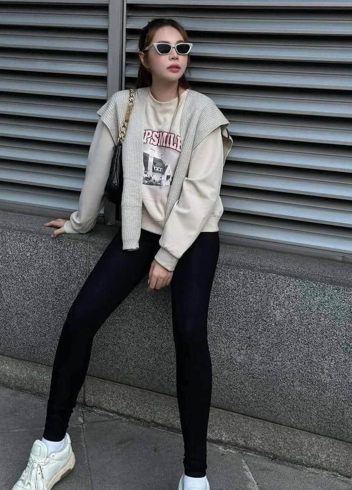 ảnh gái xinh mặc quần legging hd siêu nét