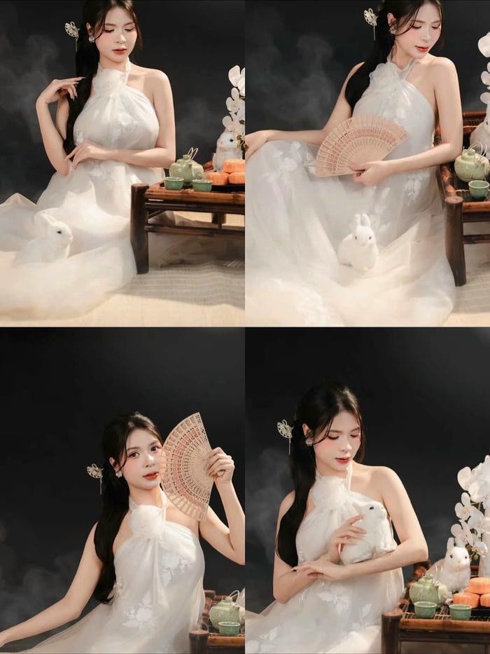 ảnh hot girl mặc áo yếm quyến rũ hd